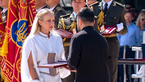 «Золота Зірка» Героя: мама Назарія Гринцевича отримала нагороду сина