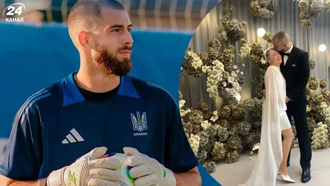 Голкіпер Георгій Єрмаков одружився з учасницею «Холостяка» Олександрою