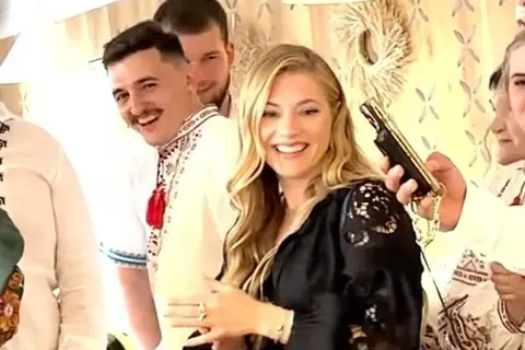 Кетрін Винник випадково потрапила на весілля українського військового