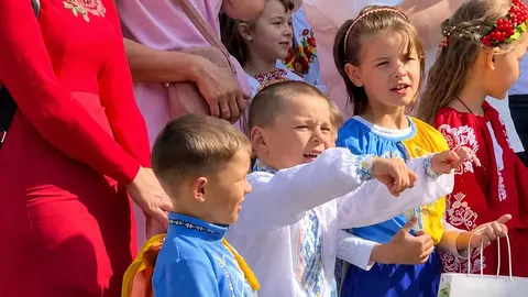 Першачок запалив на святі 1 вересня: новий мем і піднятий настрій