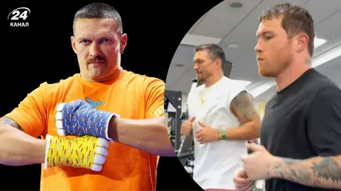 У тренувальному залі Усика в Гандії готується до бою Сауль «Канело» Альварес