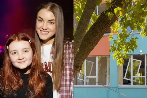 Вікторія Ткач показала школу доньки, понівечену російською атакою на Київ